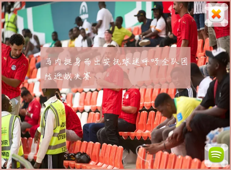 马内挺身而出安抚球迷呼吁全队团结迎战决赛